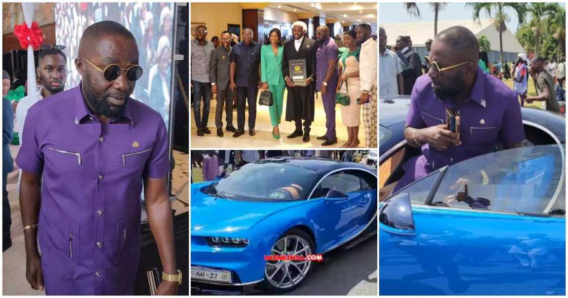 Despite's Bugatti at son's call to the Ghana Bar Despite's Bugatti at son's call to the Ghana Bar