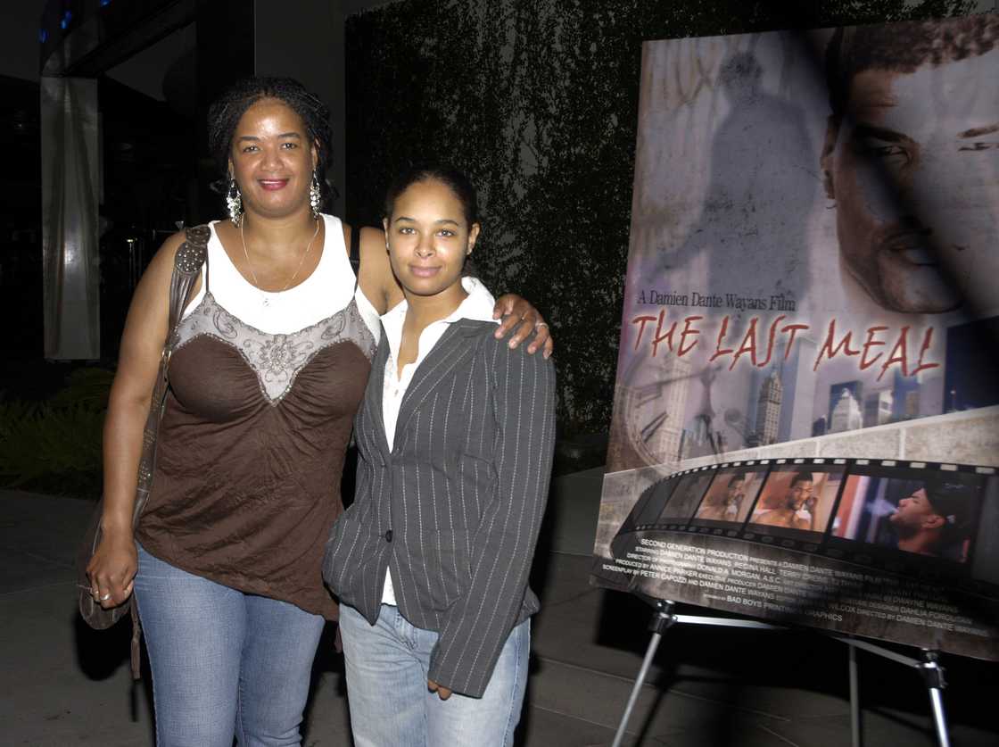 Elvira Wayans and her daughter attend a movie premier Elvira Wayans and her daughter attend a movie premier