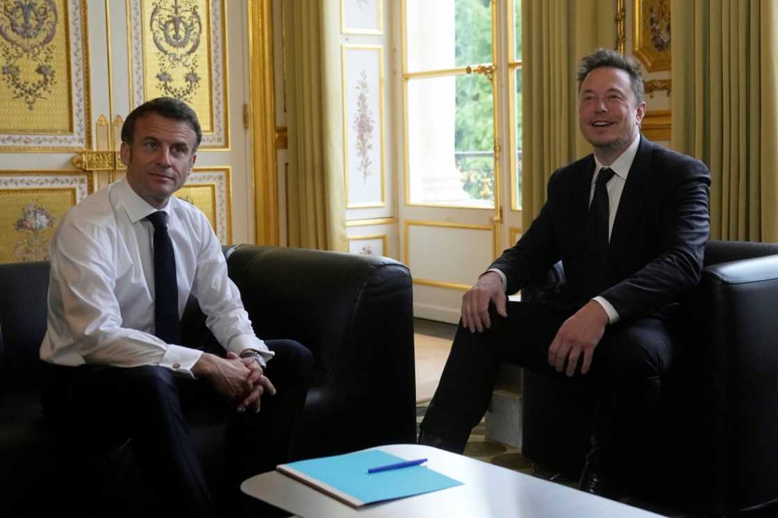 Musk and Macron held talks in May