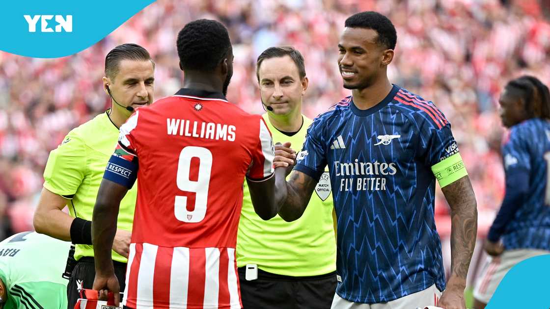 Inaki Williams, first Athletic Bilbao Black captain, First Non-Spanish Champions League Player, Athletic Bilbao vs Arsenal.