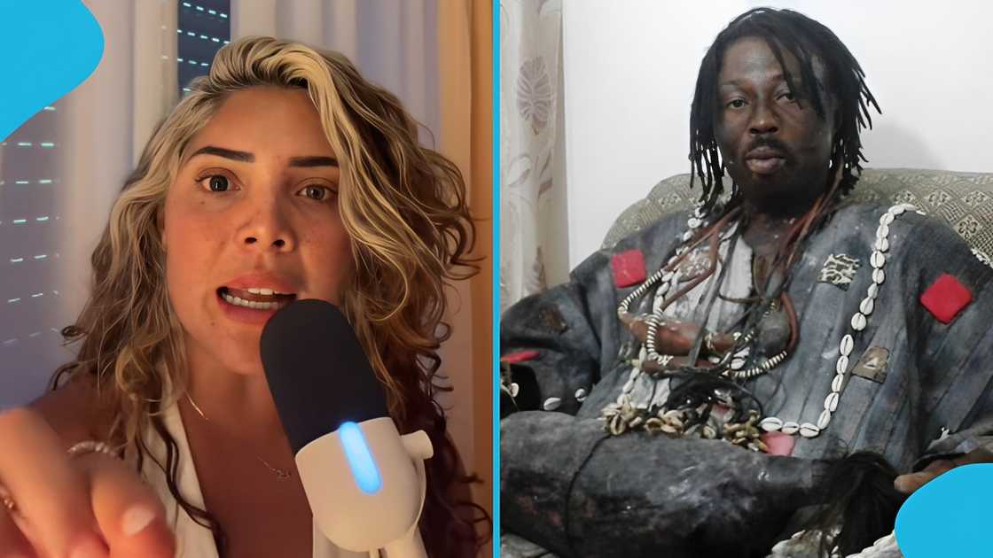 "Has he charged his powers?": Haneefah urges Ghanaians to protect Kwaku Bonsam after Harry Kane's miss at against Ghana "Has he charged his powers?": Haneefah urges Ghanaians to protect Kwaku Bonsam after Harry Kane's miss at against Ghana