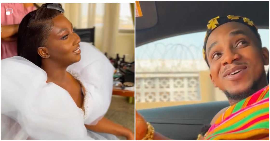 Beautiful Bride Narrates How She Met Her Husband During Dumsor In Ghana Beautiful Bride Narrates How She Met Her Husband During Dumsor In Ghana