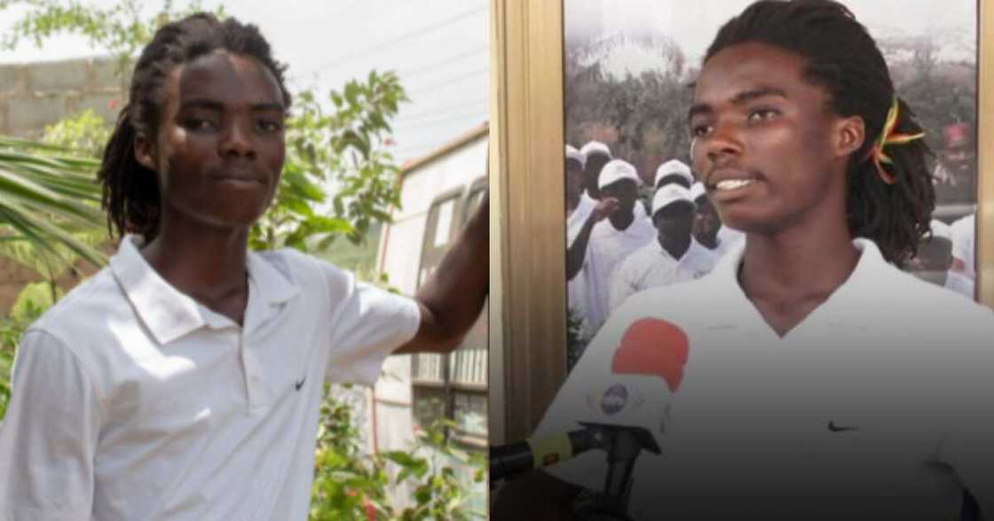 Tyrone Iras Marghuy: Achimota School Selects rasta student to join NSMQ team while appealing his admission Tyrone Iras Marghuy: Achimota School Selects rasta student to join NSMQ team while appealing his admission