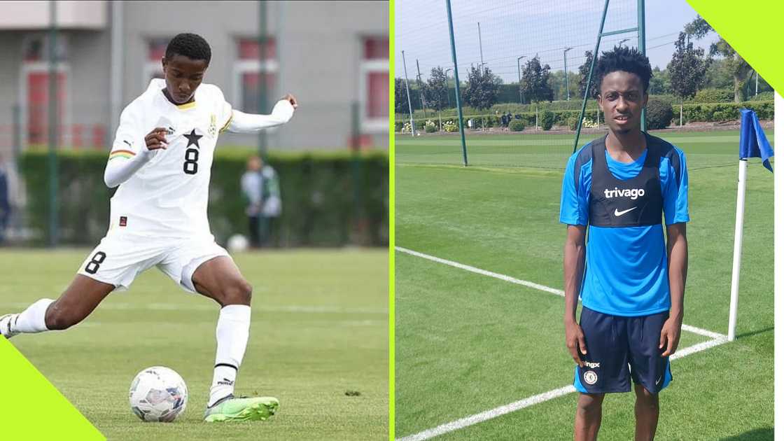 Fatawu Ganiwu playing for Ghana. Fatawu Ganiwu playing for Ghana.