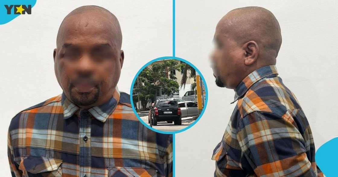 Augustine Okechuku Maazi, arrested suspect, Labone bank robbery, GCB Bank, Ghana Police Service