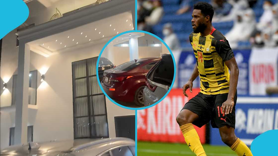 Benjamin Tetteh, stunning mansion, cars, Black Stars, Ghana, Tema New Town.