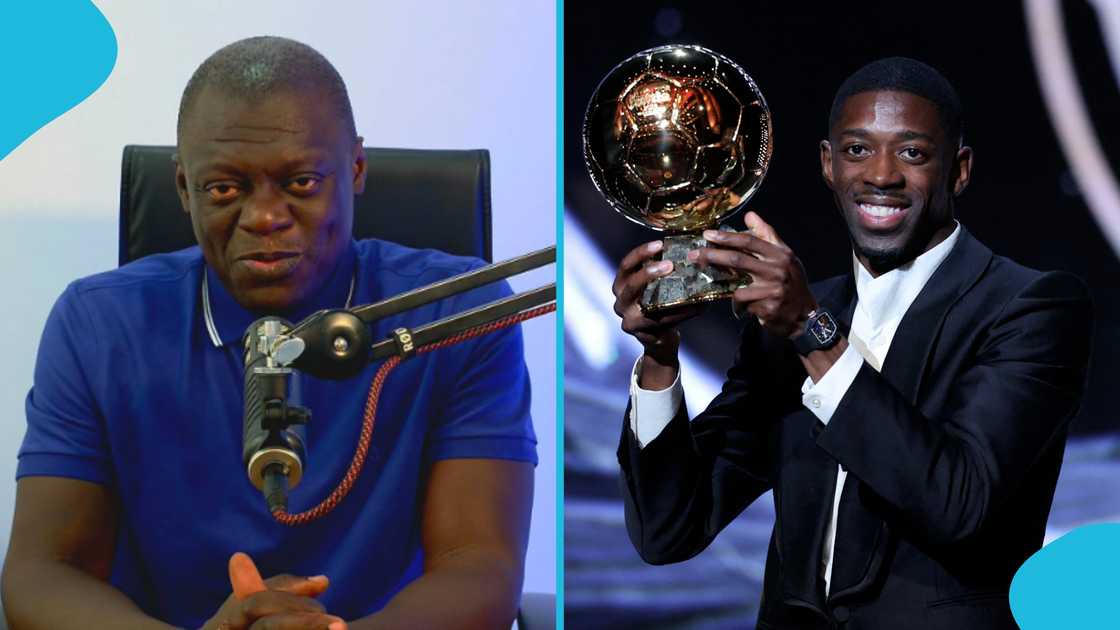 Michael Oti Adjei 2025 Ballon d'Or, Ousmane Dembele Ballon d'Or 2025, Dembele wins Ballon d'Or, PSG Ballon d'Or winner, French Ballon d'Or winners, Ballon d'Or voting 2025, Dembele vs Lamine Yamal, PSG Champions League 2025, Ballon d'Or Paris ceremony