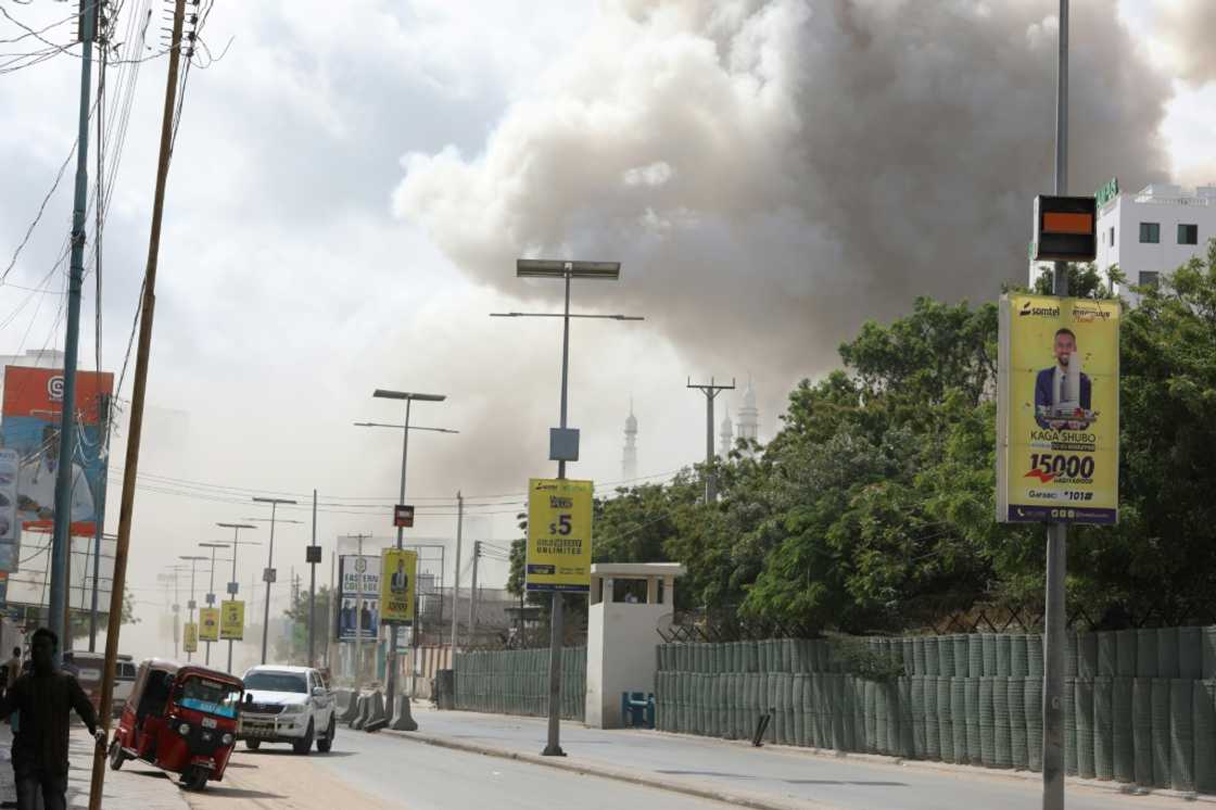 Two cars packed with explosives were detonated minutes apart near Mogadishu's busy Zobe junction Two cars packed with explosives were detonated minutes apart near Mogadishu's busy Zobe junction