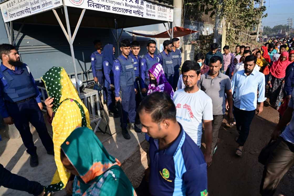 Taslima Akter, head of the Bangladesh Garment Sramik Samhati union, accused police of creating a "climate of fear by threatening workers" Taslima Akter, head of the Bangladesh Garment Sramik Samhati union, accused police of creating a "climate of fear by threatening workers"