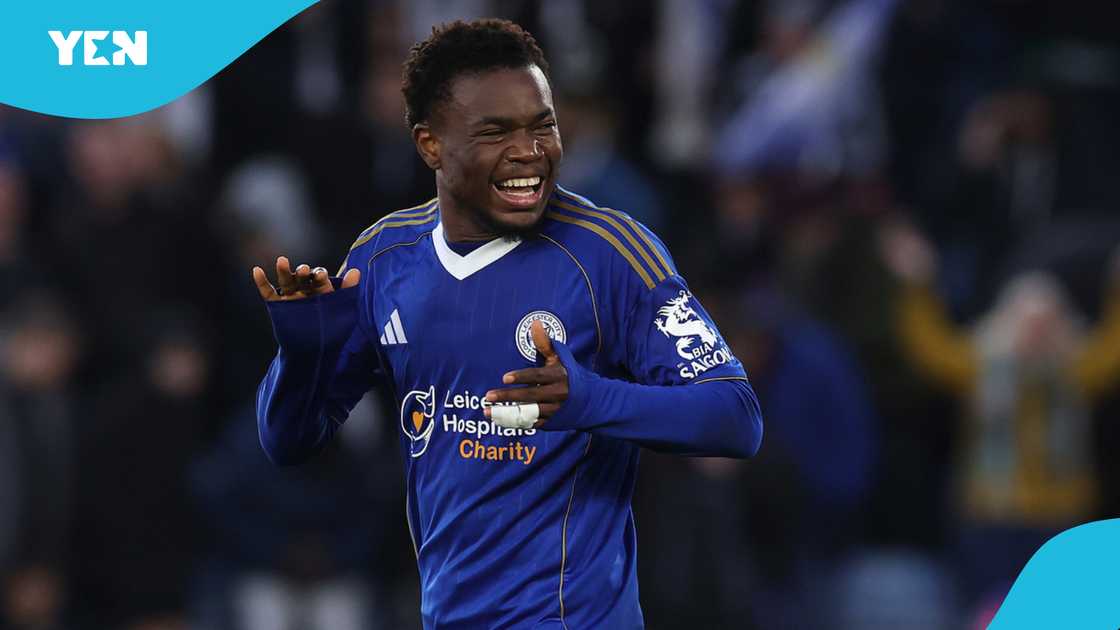 Abdul Fatawu Issahaku, Leicester City, Ipswich Town, goal of the season, Jordan Ayew, King Power Stadium, social media praise, Saudi transfer target. Abdul Fatawu Issahaku, Leicester City, Ipswich Town, goal of the season, Jordan Ayew, King Power Stadium, social media praise, Saudi transfer target.