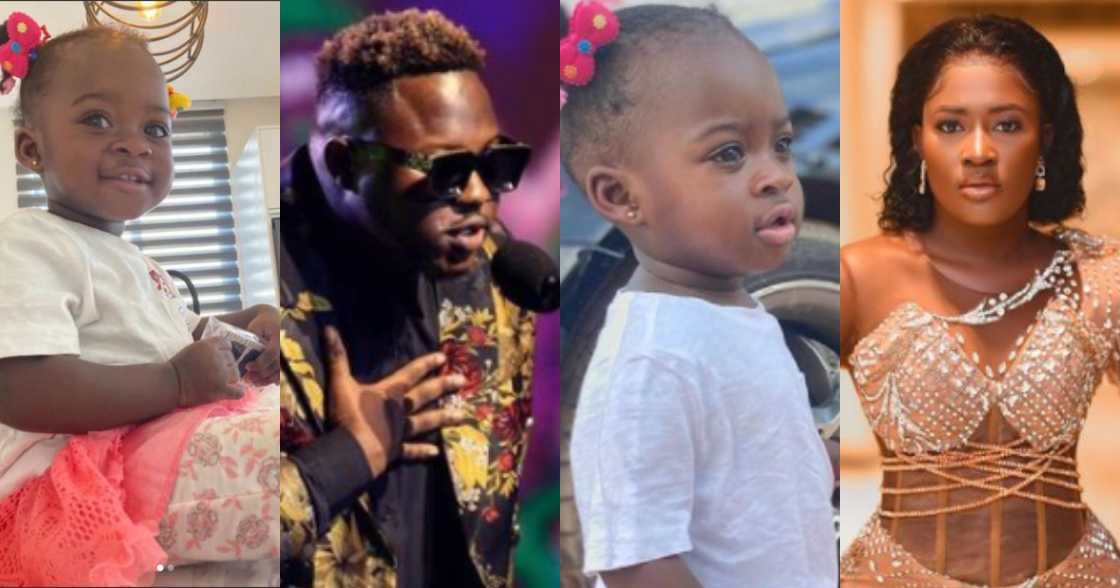 Latest Photo of Medikal’s Daughter Island FrimpongLooking like mom and dad pops up Latest Photo of Medikal’s Daughter Island FrimpongLooking like mom and dad pops up