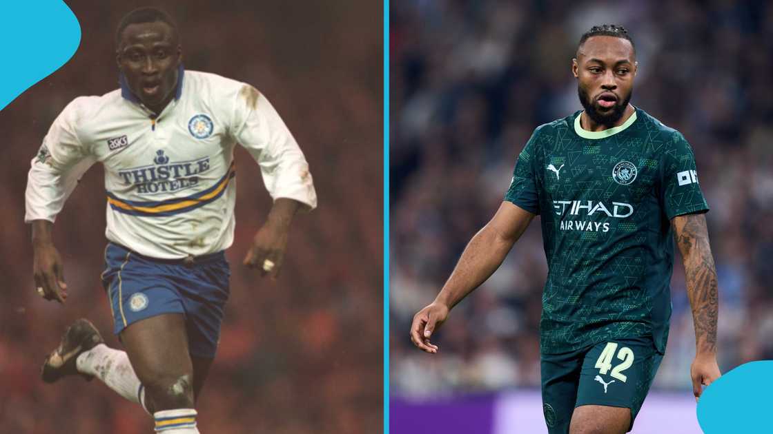 Antoine Semenyo, Premier League Player of the Month, Ghanaian footballers, Anthony Yeboah, Andre Ayew, Manchester City, Black Stars, Ghana football history, English football, Player of the Month award. Antoine Semenyo, Premier League Player of the Month, Ghanaian footballers, Anthony Yeboah, Andre Ayew, Manchester City, Black Stars, Ghana football history, English football, Player of the Month award.