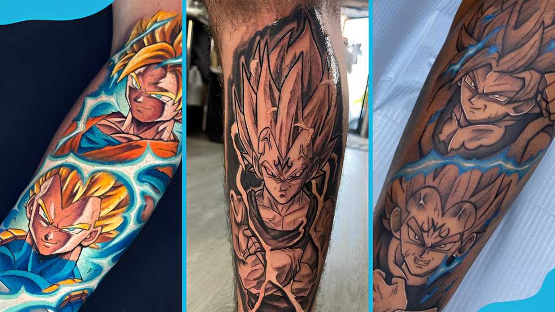 Forearm Vegeta tattoos