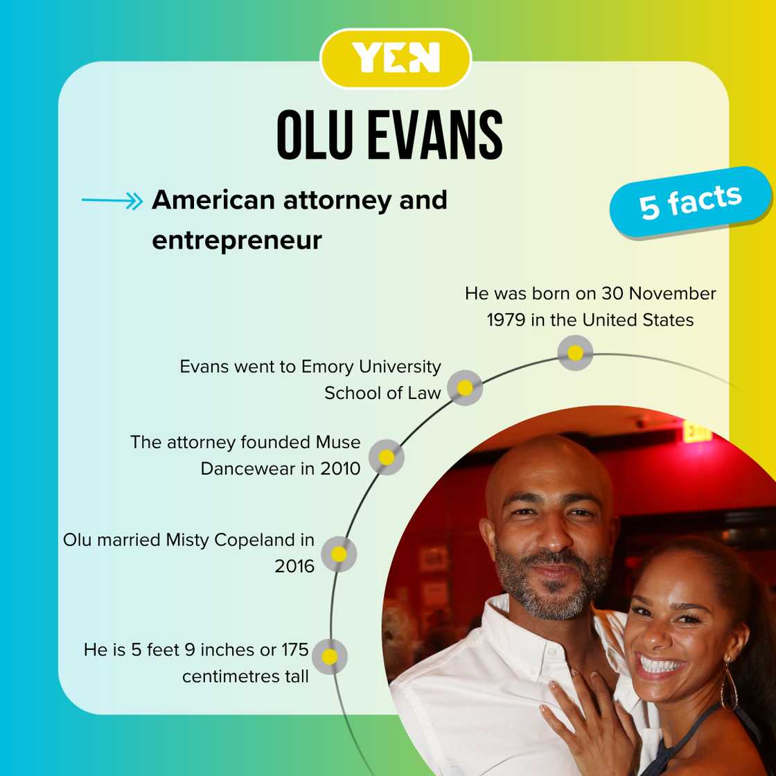Five facts about Olu Evans.
