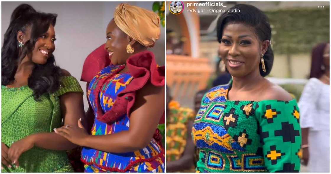 Wedding Trends: 5 Stylish Moms Of Ghanaian Couples Rocking Corseted Kente Dresses Who Were Mistaken For Brides Wedding Trends: 5 Stylish Moms Of Ghanaian Couples Rocking Corseted Kente Dresses Who Were Mistaken For Brides