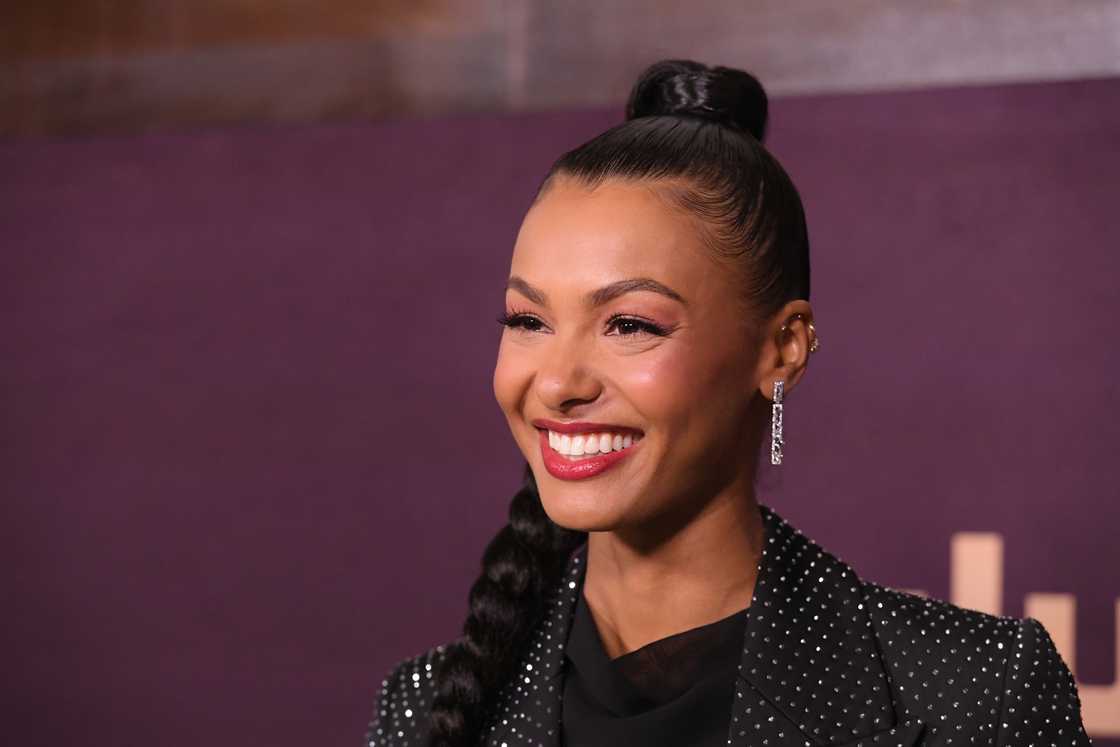 Malika Andrews in Los Angeles, California Malika Andrews in Los Angeles, California