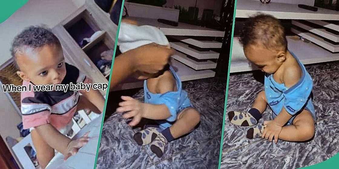 Mum replies those criticising her for leaving son's head open Mum replies those criticising her for leaving son's head open