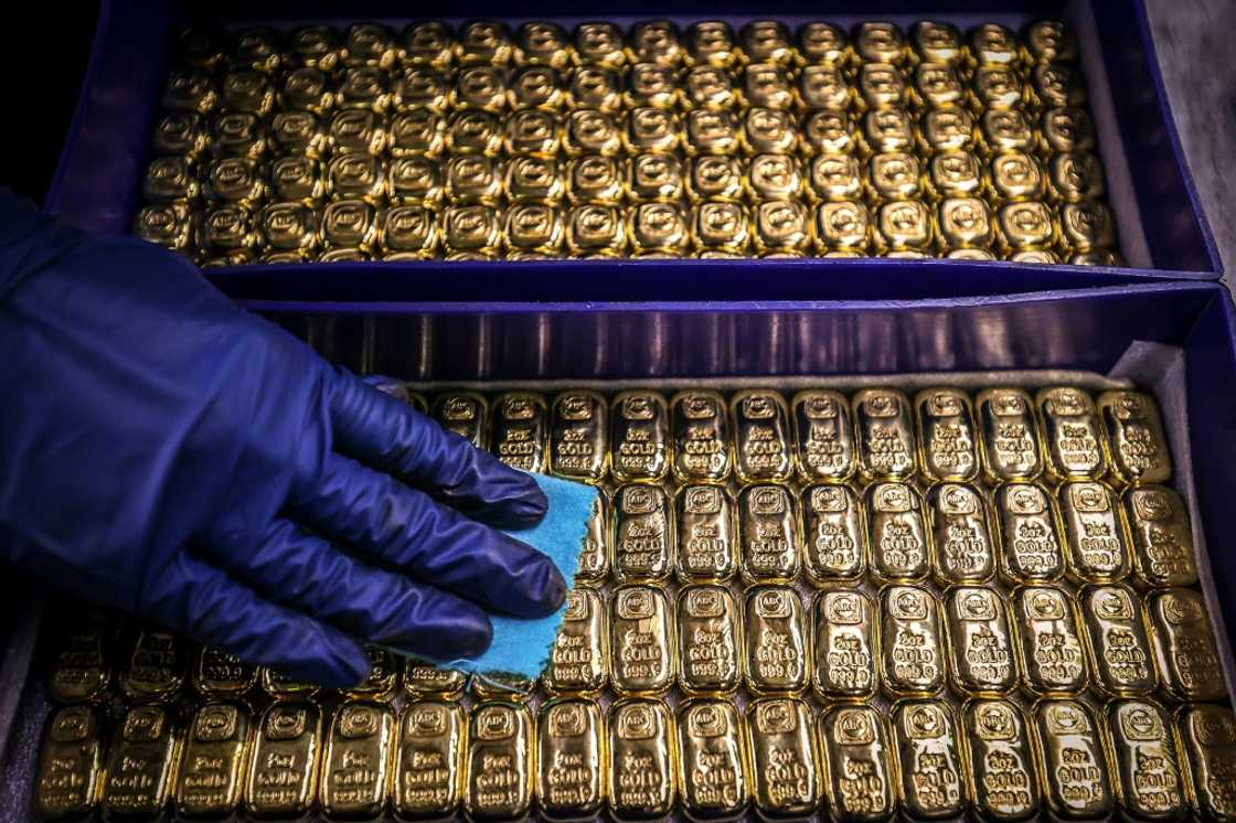 Bullion hit a fresh record high on geopolitical tensions as traders keep track of developments in the Middle East Bullion hit a fresh record high on geopolitical tensions as traders keep track of developments in the Middle East