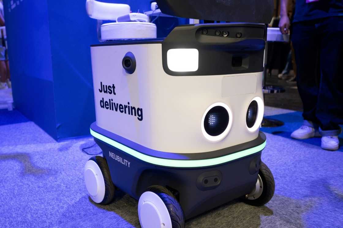 Neubility added big doughy eyes to its latest version, making it look like the world's friendliest futuristic wheelie bin Neubility added big doughy eyes to its latest version, making it look like the world's friendliest futuristic wheelie bin