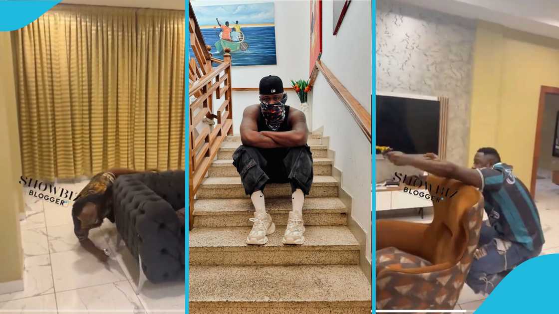 Medikal, Ghanaian musicians, toy gun challenge, viral videos, TikTok, Instagram, social media Medikal, Ghanaian musicians, toy gun challenge, viral videos, TikTok, Instagram, social media