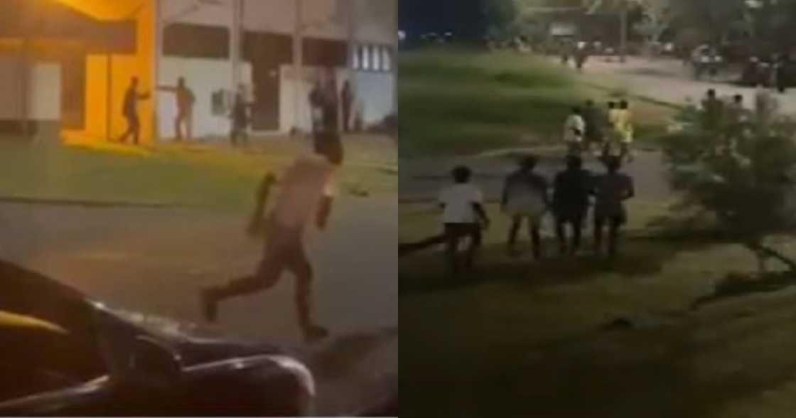 UG's Commonwealth and Sarbah hall students clash UG's Commonwealth and Sarbah hall students clash