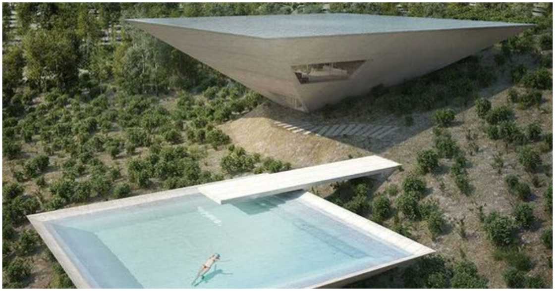 Inverted Pyramid House, Spain Inverted Pyramid House, Spain