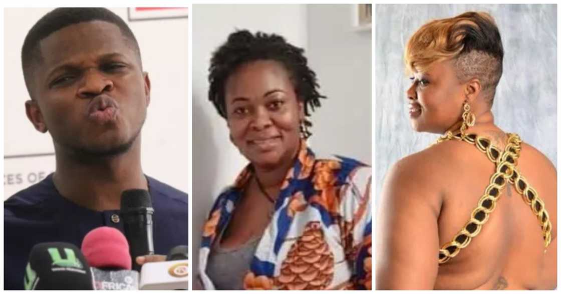 Sammy Gyamfi and Serwaa Broni Sammy Gyamfi and Serwaa Broni