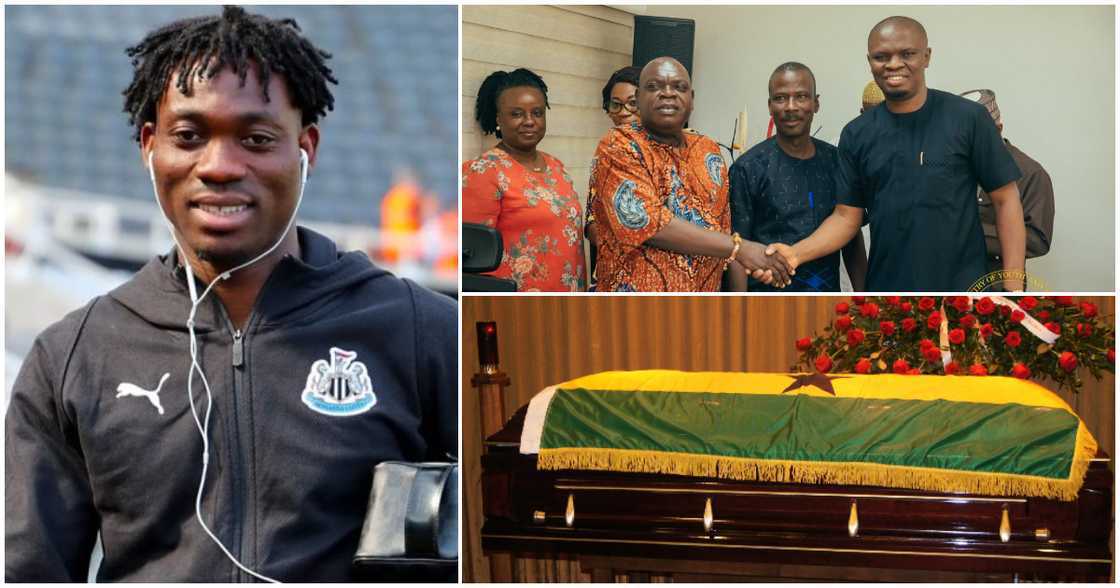 Christian Atsu's family meets with Ghana's Minister of Youth and Sports Christian Atsu's family meets with Ghana's Minister of Youth and Sports