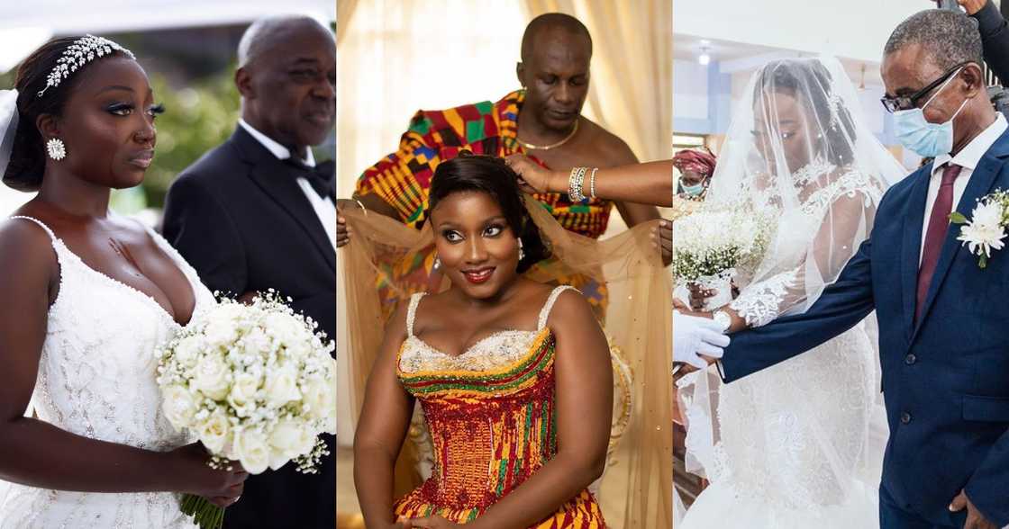 Wedding photos: 10 Ghanaian Father and Bride Moments that will Leave you Emotional Wedding photos: 10 Ghanaian Father and Bride Moments that will Leave you Emotional