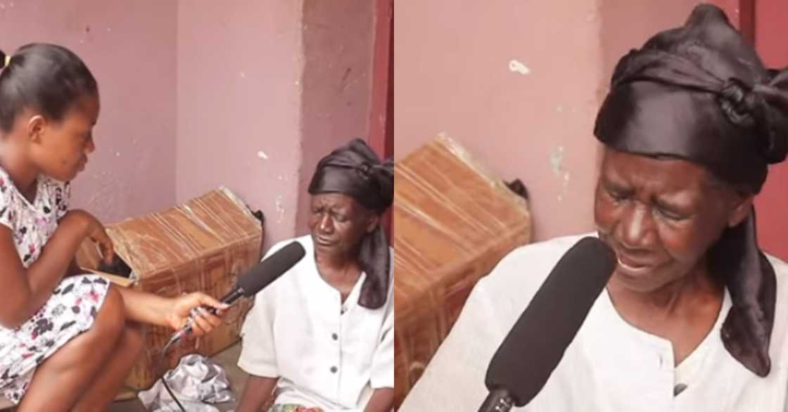 Things are too hard; I want God to take my life - 70 year old Ghanaian woman weeps