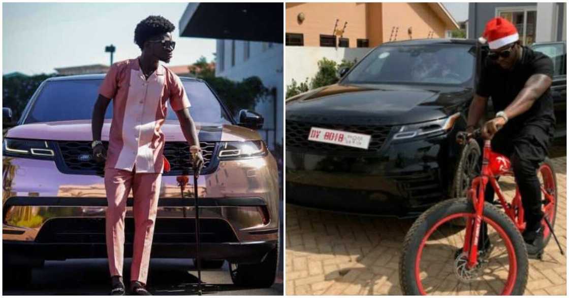 Kuami Eugene and Medikal's cars Kuami Eugene and Medikal's cars