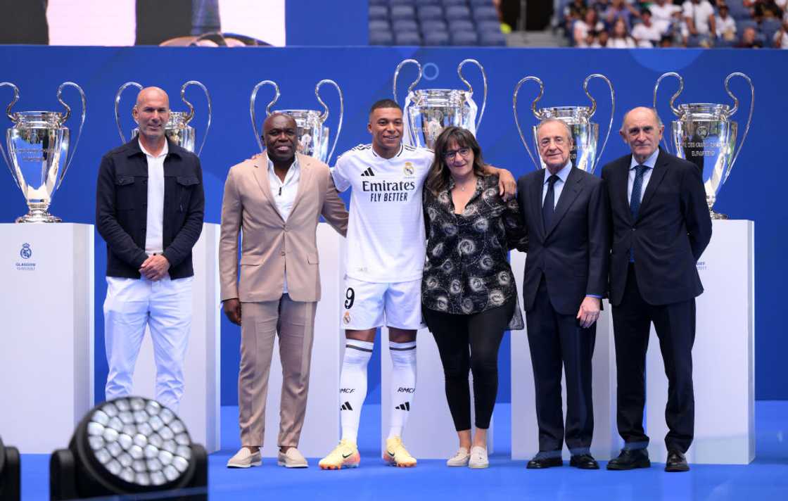 Kylian Mbappe presentation as a new Real Madrid player