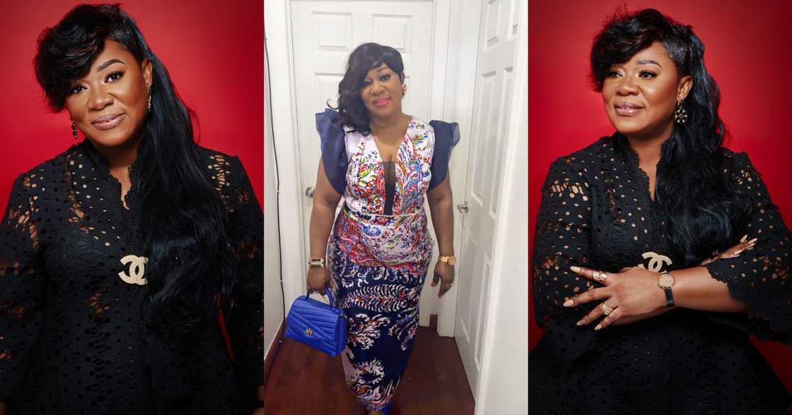 Efia Odo's young-looking mom Efia Odo's young-looking mom