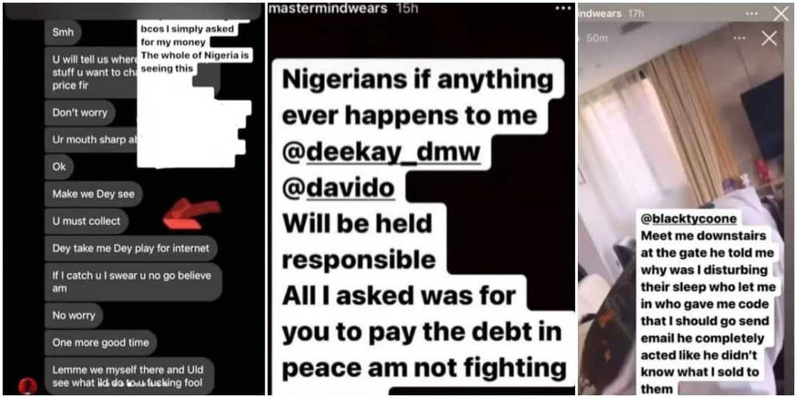 Unilag student accuses Davido of owing N1m