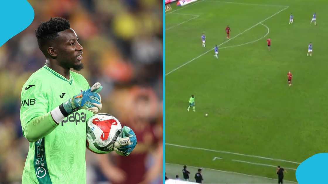Andre Onana Grabs Attention With Dramatic Moment in Second Game for new club Andre Onana Grabs Attention With Dramatic Moment in Second Game for new club