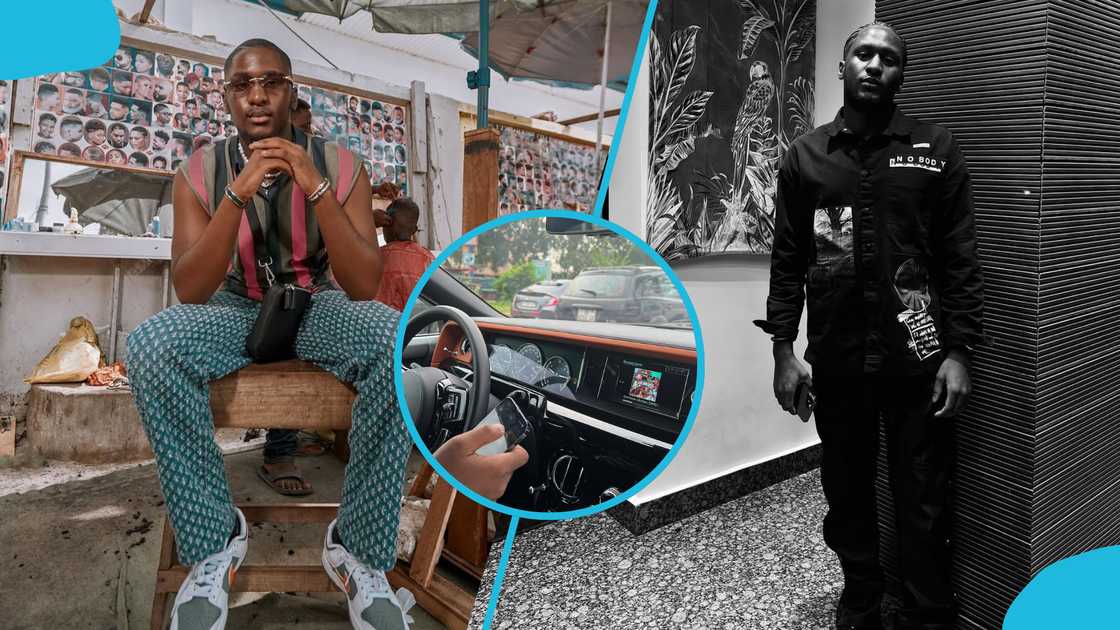 Saahene Osei, Ghanaians, cars, luxury vehicles, Rolls Royce, social media, Mercedes Benz Saahene Osei, Ghanaians, cars, luxury vehicles, Rolls Royce, social media, Mercedes Benz