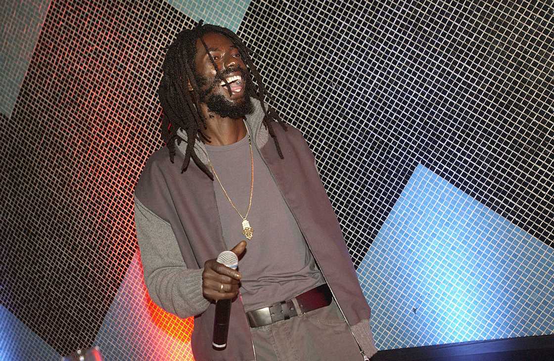 Buju Banton performing Buju Banton performing