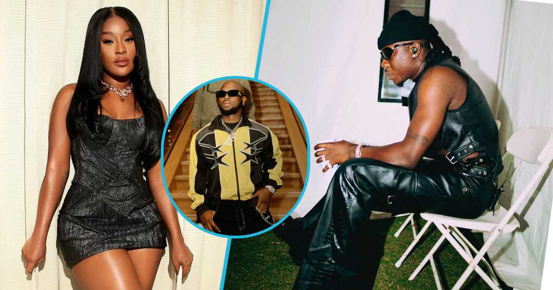 Efia Odo, King Promise and Stonebwoy Efia Odo, King Promise and Stonebwoy