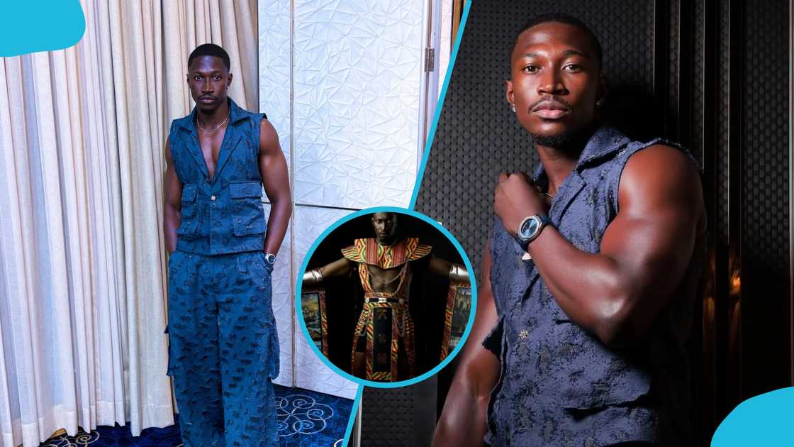 Reuben Nii Adom, Mister Global 2026, Ghana at Mister Global, Mankatah Dinaire, Ghanaian designer, Gold Coast costume, Ghanaian male pageant, Mister Global Thailand Reuben Nii Adom, Mister Global 2026, Ghana at Mister Global, Mankatah Dinaire, Ghanaian designer, Gold Coast costume, Ghanaian male pageant, Mister Global Thailand