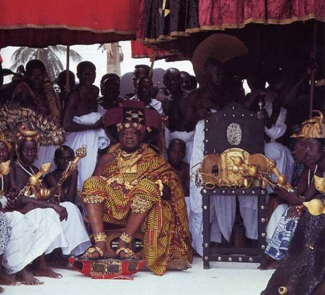 Golden stool in Ghana Golden stool in Ghana