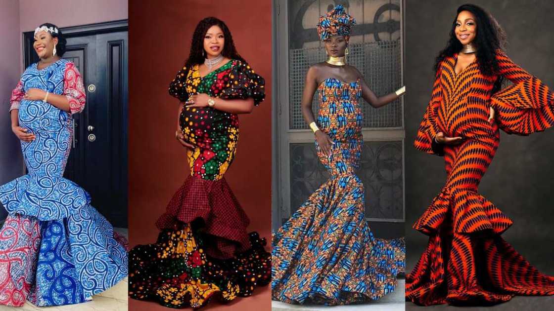 35 latest maternity gown styles trending in Africa in 2024 YEN.COM.GH