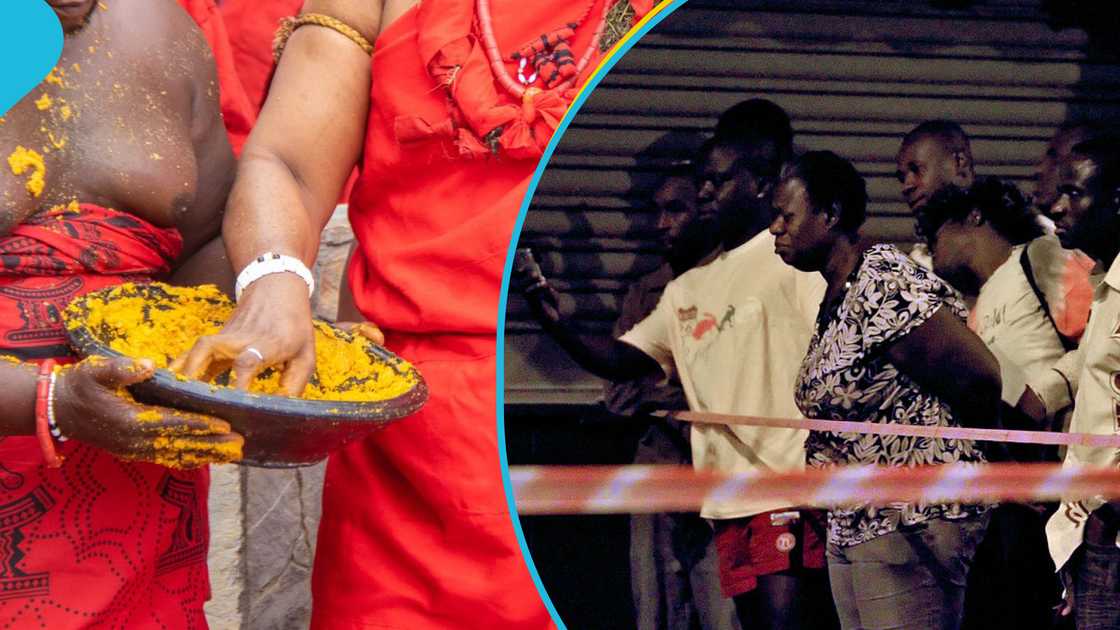 Ga Traditional Council, Homowo, Festival, Drumming, Noise-making, Teshie Ga Traditional Council, Homowo, Festival, Drumming, Noise-making, Teshie