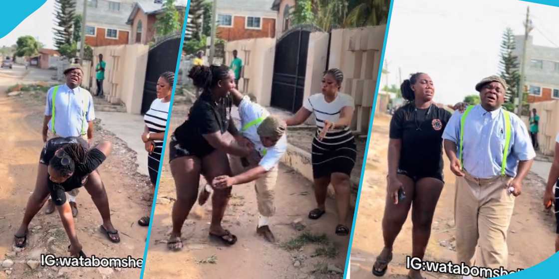 Funny Face's ex and baby mama wiggles backside Funny Face's ex and baby mama wiggles backside