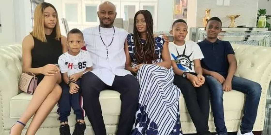 Actor Yul Edochie says he is too busy taking care of his beautiful family to reply trolls Actor Yul Edochie says he is too busy taking care of his beautiful family to reply trolls