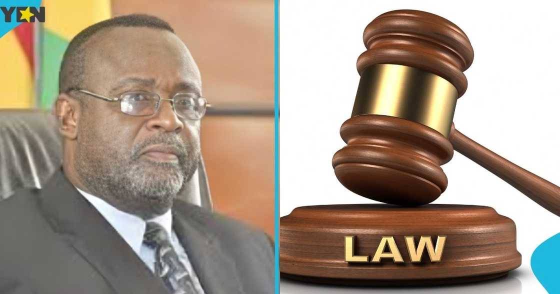 Justice Paul Baffoe-Bonnie, Acting Chief Justice, Supreme Court, Mobile Mobile, Tema Court, legal professional. Justice Paul Baffoe-Bonnie, Acting Chief Justice, Supreme Court, Mobile Mobile, Tema Court, legal professional.