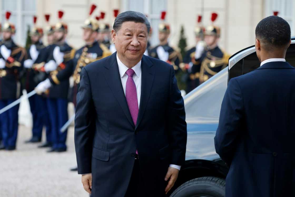The first leg of Xi's visit in France saw meetings with Macron and EU Commission President Ursula von der Leyen The first leg of Xi's visit in France saw meetings with Macron and EU Commission President Ursula von der Leyen