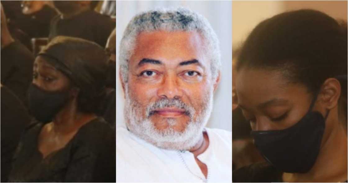 Emotional photos of Konadu, children at requiem mass in honour of late Rawlings pop up Emotional photos of Konadu, children at requiem mass in honour of late Rawlings pop up