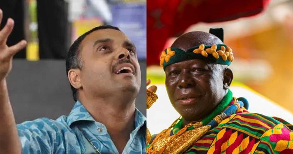 Dag Heward-Mills and Otumfuo Osei Tutu Dag Heward-Mills and Otumfuo Osei Tutu