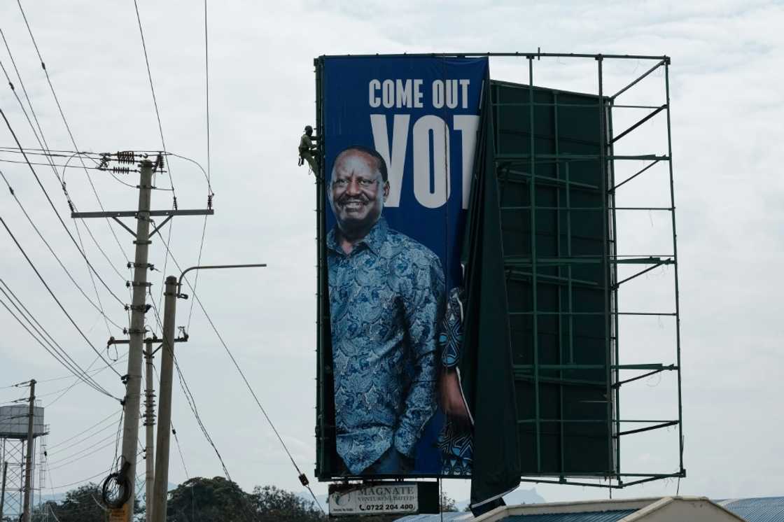 Odinga, 77, lost his fifth bid for the presidency to Deputy President William Ruto on Monday Odinga, 77, lost his fifth bid for the presidency to Deputy President William Ruto on Monday