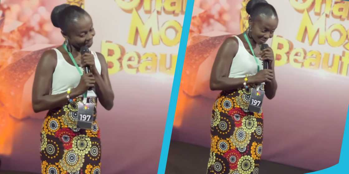 Madame Patricia during her GMB auditions Madame Patricia during her GMB auditions